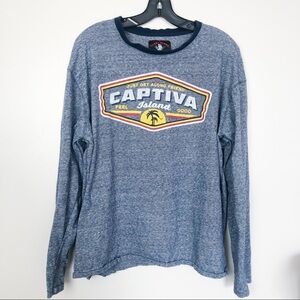 Just Get Along Captiva Island Graphic Long Sleeve
